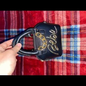 Bebe small black purse 10/10 condition